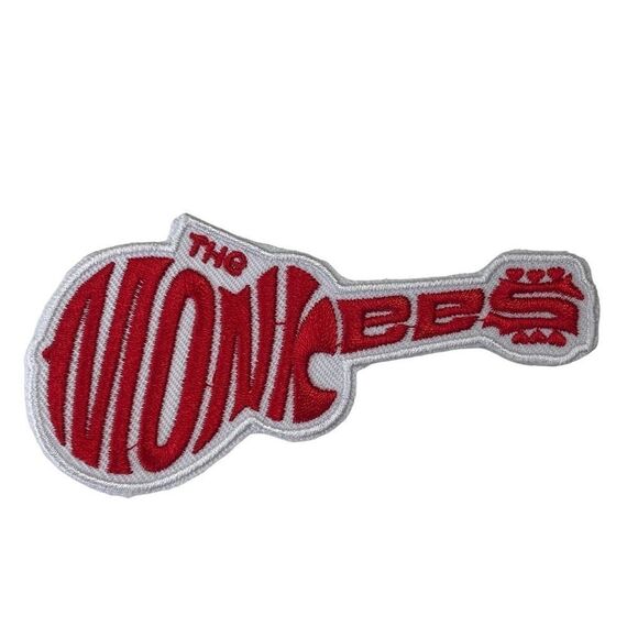 Accessories - The Monkees Band Rock Guitar Logo Embroidered Patch